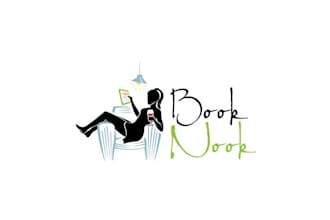 design perfect smart book nook logo