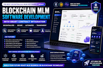 develop a decentralized MLM platform with smart contract automation