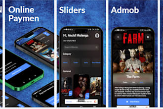 develop beautiful hybrid flutter android app  and IOS mobile app