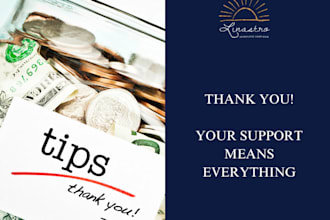 graciously accept your tip
