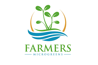 eye catchy landscape, lawn care, agriculture and farm logo