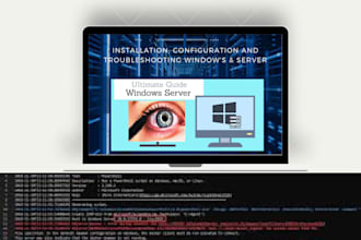 create ms server,ms exchange server,exsi,pbx asterisk,pfsenc config and rnd