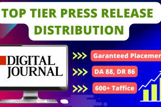 post blog posts, articles and PR on digital journal