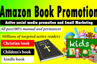 do amazon kindle book promotion, amazon book sales