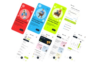 create modern app ui ux design ,mobile app design, website design, protype