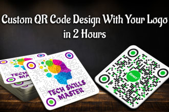 do qr code generator, custom qr code or qr code with logo design