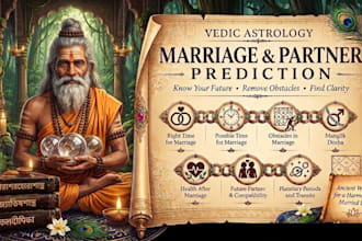 predict your marriage timing through vedic astrology birth chart analysis