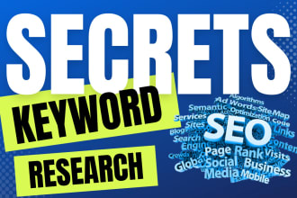 do advanced SEO keyword research and competitor analysis