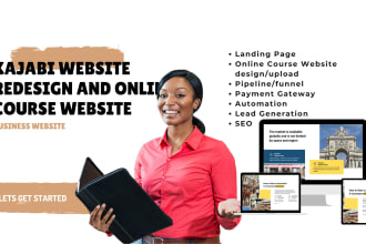 design your kajabi website and be your kajabi funnel expert