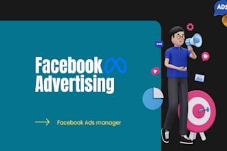 be your facebook ads and marketing expert, will setup laser targeted ads