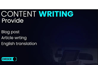 craft a compelling and engaging article and blogs