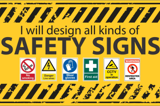 design all kinds of safety signs