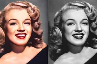 restore and colorize old images