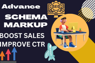 add schema markup, rich snippets, and data structure