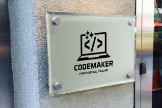 do modern technology, computer and software logo for your business