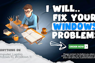 fix windows 10, windows 11, pc, laptop problems