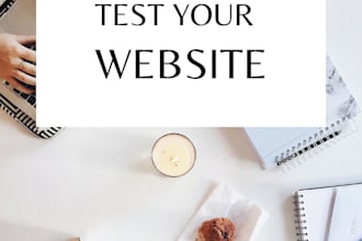 do a end user testing for your website