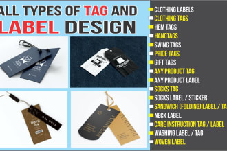 do clothing tags, shirt tag, hang tag, neck tag or label