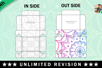 do box package design for your brand shoe box design product