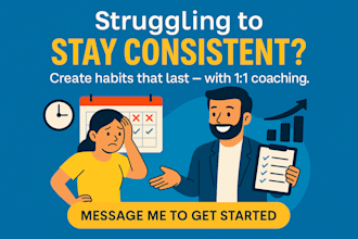 build lasting habits with a weekly accountability life coach