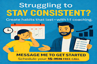 build lasting habits with a weekly accountability life coach