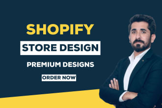 create and customize shopify website or shopify store