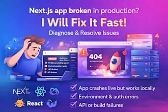 fix production bugs in your nextjs react app