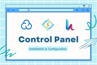 setup free control panel on your vps