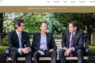 build private equity website, hedge fund website and dynamo integration