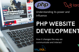 php website development for you