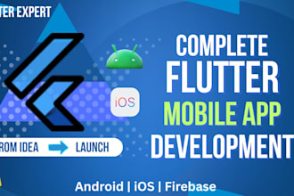 develop a complete flutter app from idea to launch