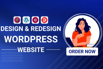 design, redesign, clone, revamp or customize the wordpress website