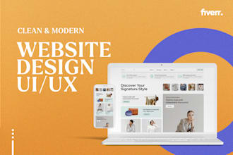 do figma website design, landing page figma design UI UX