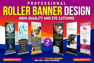 create roll up retractable and standy banners