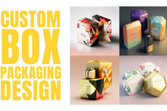 do custom box packaging design for your product