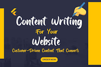 do website content writing