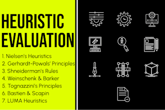 do heuristic evaluation of your website or app