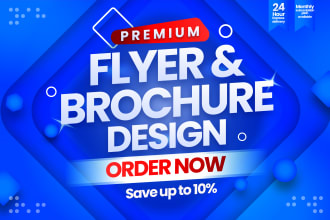 create professional flyer and brochure design for effective marketing materials