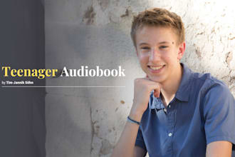 create a german audiobook with a teenage voice