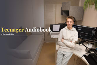 create a german audiobook with a teenage voice