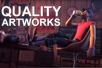 put together an amazing looking sfm poster