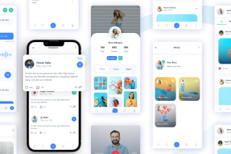 design UI UX wireframe and prototype for app and web