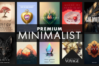 craft premium minimal, business, and typographic book covers