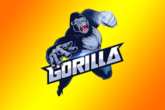design meaningful gorilla logo within new concepts