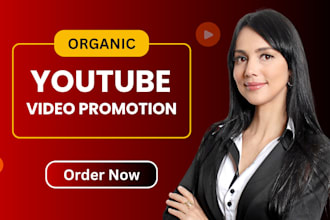 do organic youtube video promotion for channel growth