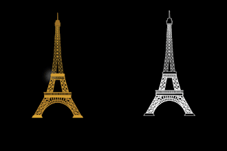 draw detailed simple line art, illustrations of  any image
