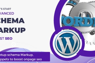 setup add schema markup structured rich snippets on website
