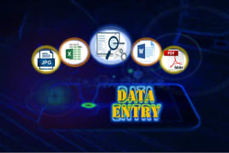 do data entry and copy paste projects