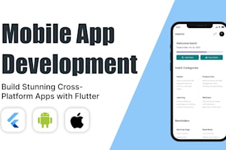 develop top rated mobile apps with flutter for android and ios