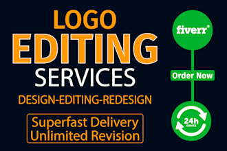 fix, redesign, modify, edit, vectorize any logo or graphic